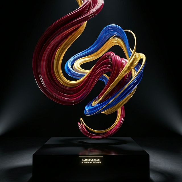 Digital Art Portfolio Interface